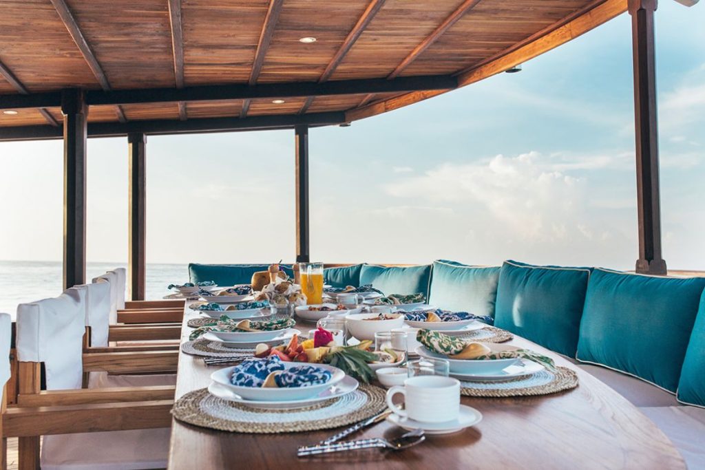 Tantalising cuisine created by a personal chef