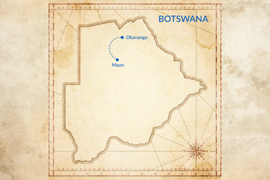 Trip map