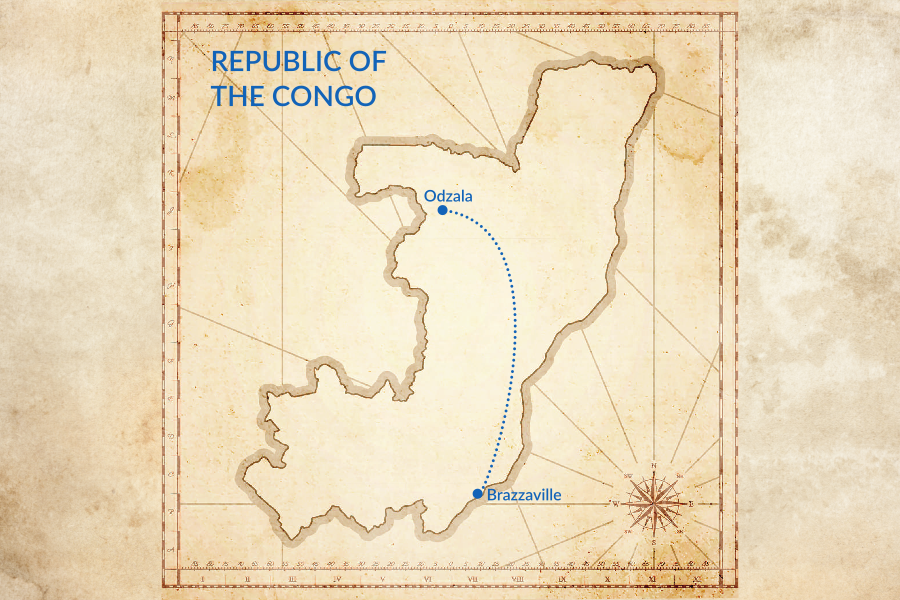 Trip map