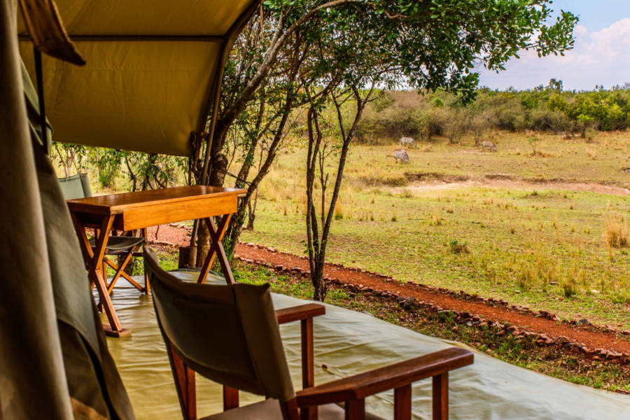 Stay in tented and luxurious camps that are strategically placed to better enjoy the Great Migration