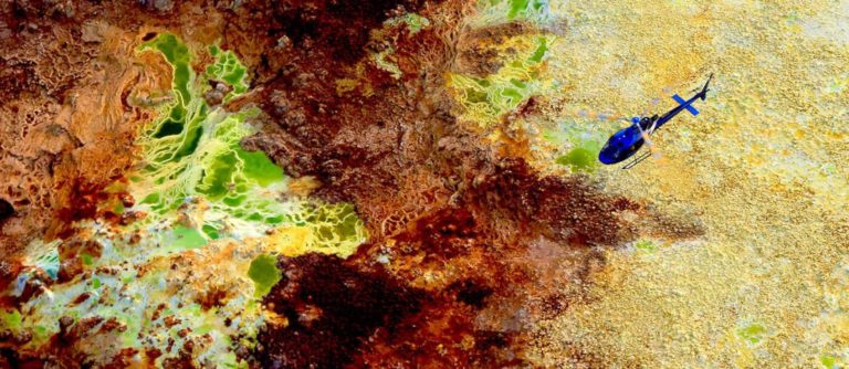 Flying over the Danakil Depression by Richard Roberts