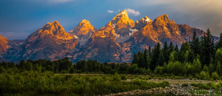 Grand Tetons in Montana