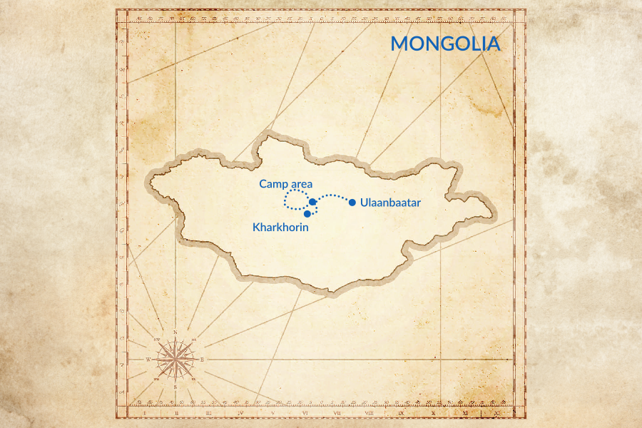 Trip map