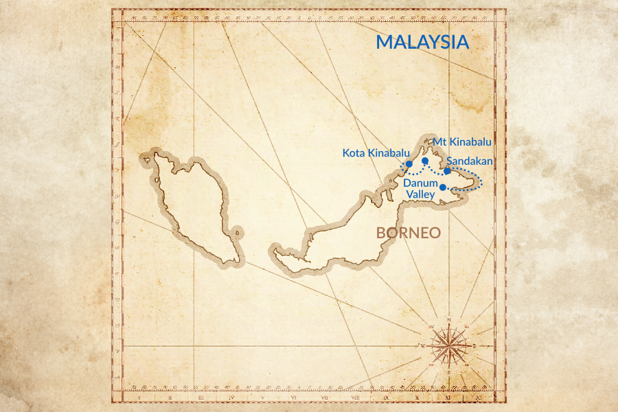 Trip map