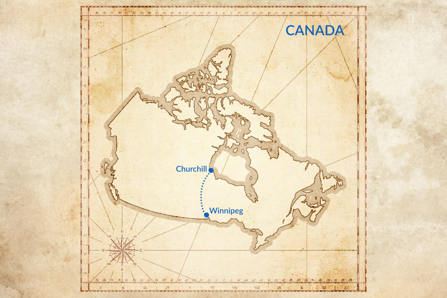 Trip map