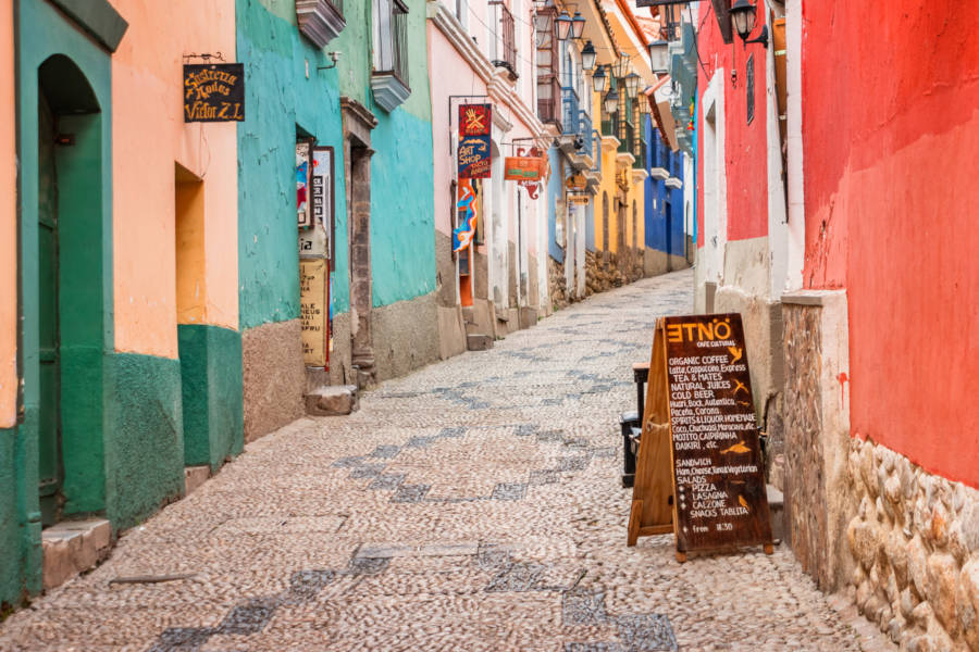 Lose yourself in the charming colonial streets of Sucre, Potosi and La Paz, where surprising art, history and mysticism await.